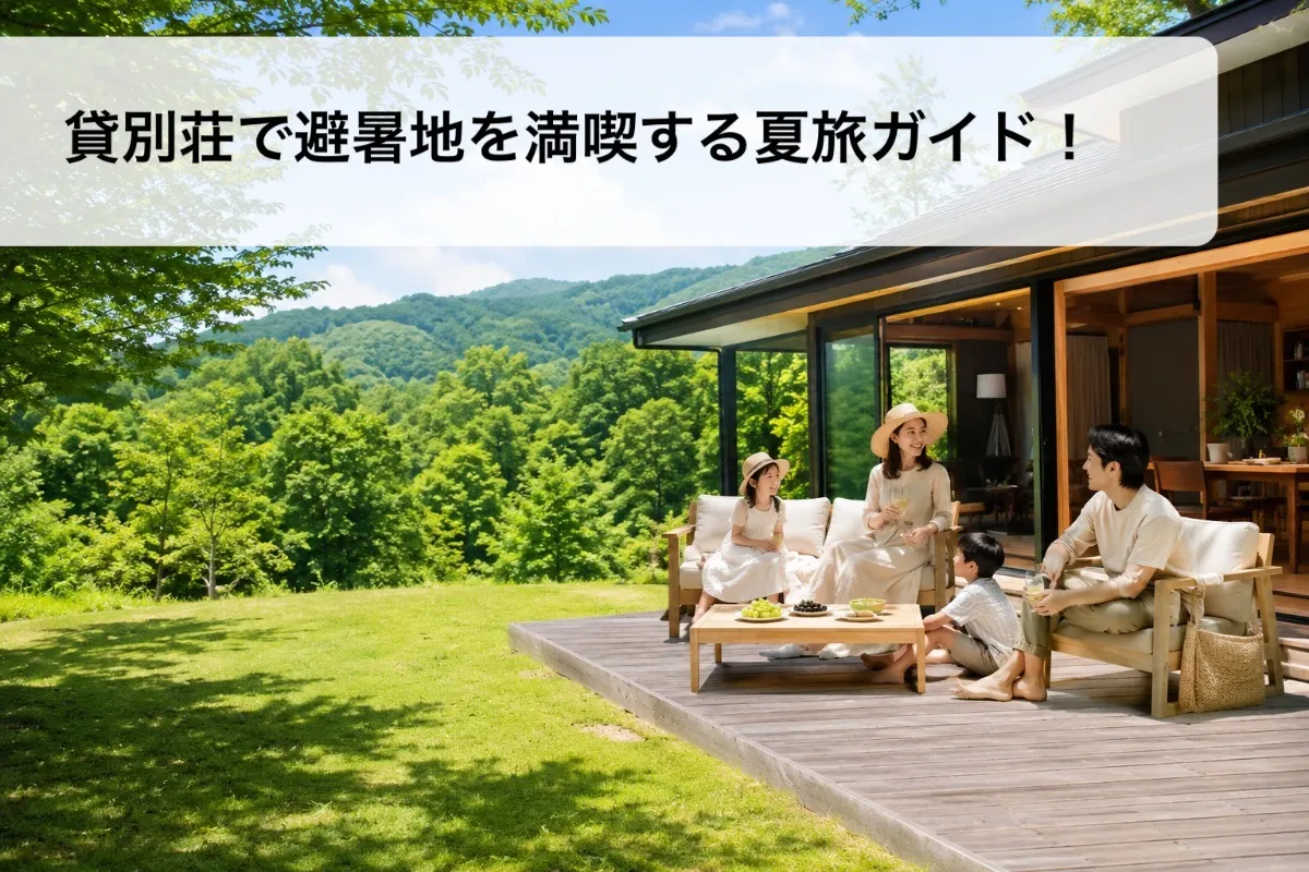 貸別荘で避暑地を満喫する夏旅ガイド!